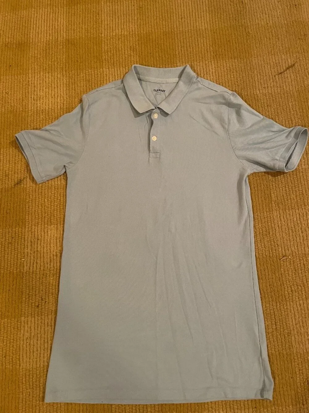 Old Navy Light Blue Boys XXL (18) Polo Shirt GOOD CONDITION